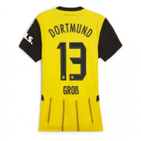 Fotballdrakt Dame Borussia Dortmund Pascal Gross #13 Hjemmedrakt 2024-25 Kortermet